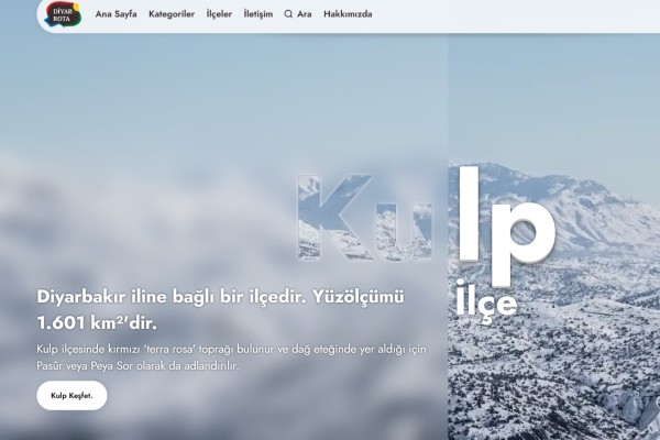 🗺️ Diyarota – Diyarbakır Turistik Keşif Platformu